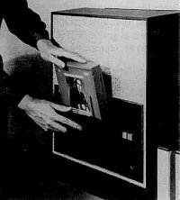 Inserting a CartriVision tape