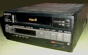 Sony EV-C3 Video compacto 8 VCR